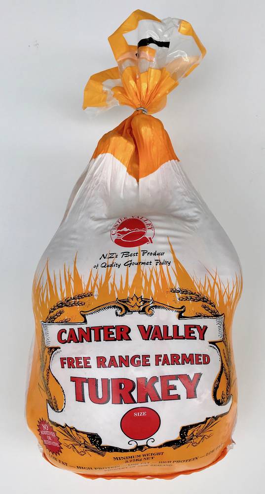 FREE RANGE FROZEN TURKEY SIZE 5KG
